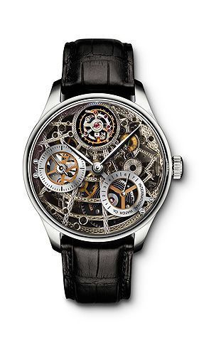 Remontoir à montres pour montre IWC Portugieser Portugieser Tourbillon Mystere Squelette Platinum