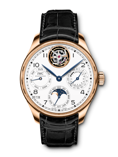 Watch Winder for watch IWC Portugieser Portuguese Perpetual Calendar Tourbillon Edition “150 Years” Red Gold / White