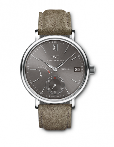 Remontoir à montres pour montre IWC Portofino Portofino Hand-Wound Eight Days Stainless Steel / Ardoise