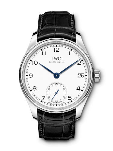 Watch Winder for watch IWC Portugieser Portugieser Hand-Wound Eight Days "150 Years" Stainless Steel / White