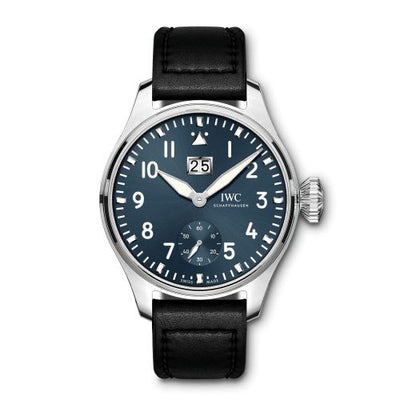 Remontoir à montres pour montre IWC Big Pilot Big Pilot's Watch Big Date Stainless Steel / Bleu / Zürich