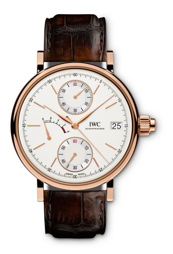 Remontoir à montres pour montre IWC Portofino Portofino Hand-Wound Monopusher Red Or / Argent