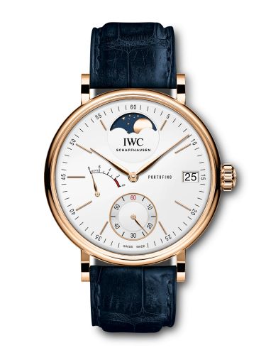 Remontoir à montres pour montre IWC Portofino Portofino Hand-Wound Eight Days Moonphase Red Or / Argent