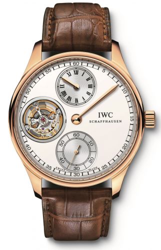 Remontoir à montres pour montre IWC Portugieser Portugieser Regulateur Tourbillon Rose Or / Argent