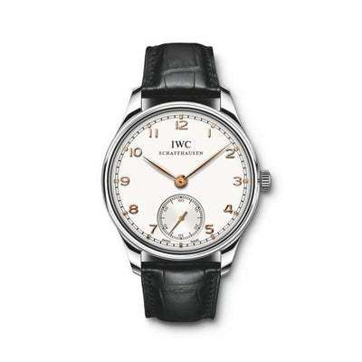 Watch Winder for watch IWC Portugieser Portuguese Hand-Wound Silver