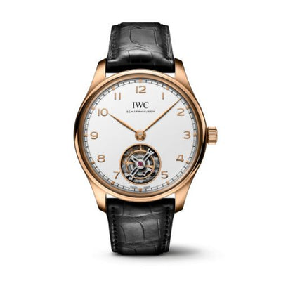 Remontoir à montres pour montre IWC Portugieser Portugieser Hand-Wound Tourbillon Armor Or / Argent