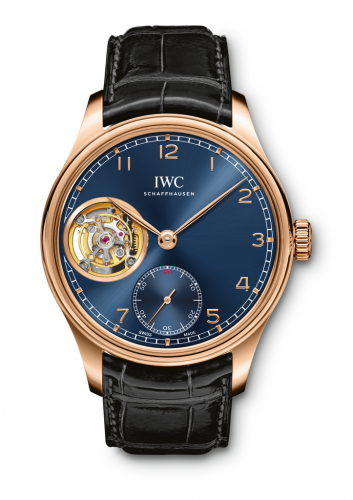 Watch Winder for watch IWC Portugieser Portugieser Tourbillon Red Gold / Blue