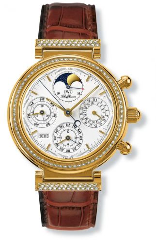 Remontoir à montres pour montre IWC Da Vinci Da Vinci Perpetual Yellow Or / Diamond / Blanc / German