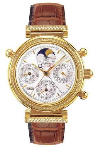 Watch Winder for watch IWC Da Vinci Da Vinci Perpetual Rattrapante Yellow Gold / Diamond / Silver / English