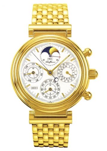 Watch Winder for watch IWC Da Vinci Da Vinci Perpetual Yellow Gold / White / Italian / Bracelet