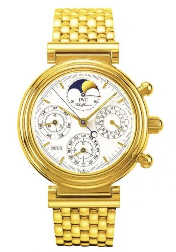 Remontoir à montres pour montre IWC Da Vinci Da Vinci Perpetual Yellow Or / Blanc / English / Bracelet