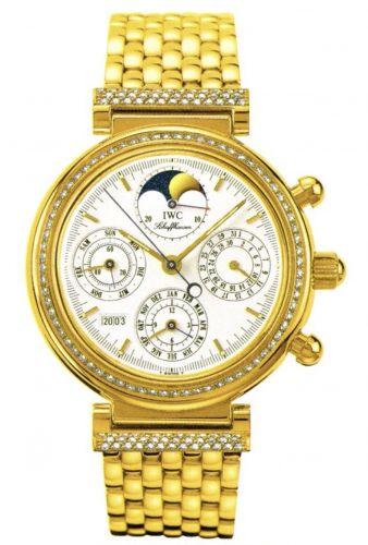 Watch Winder for watch IWC Da Vinci Da Vinci Perpetual Yellow Gold / Diamond / White / French / Bracelet