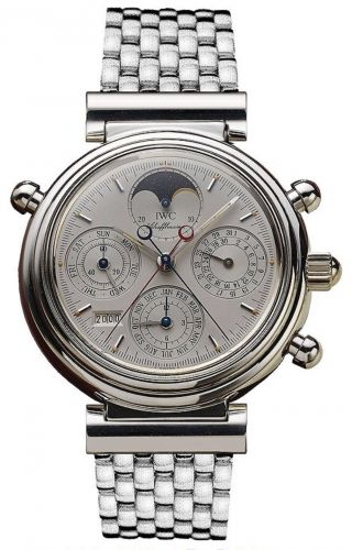 Watch Winder for watch IWC Da Vinci Da Vinci Perpetual Rattrapante Platinum / Silver / English / Bracelet