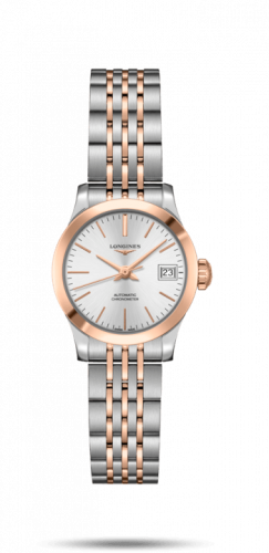 Watch Winder for watch Longines Record Record 26mm Stainless Steel / Pink Gold / Silver / Bracelet