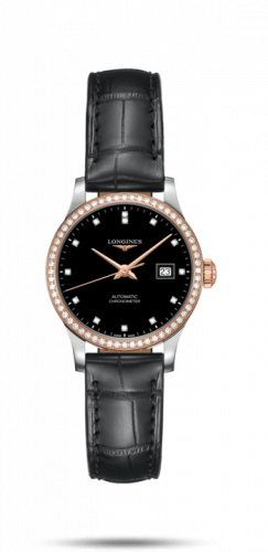 Watch Winder for watch Longines Record Record 30mm Stainless Steel / Pink Gold / Diamond / Black-Diamond / Alligator