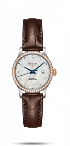 Watch Winder for watch Longines Record Record 30mm Stainless Steel / Pink Gold / Diamond / MOP-Diamond / Alligator