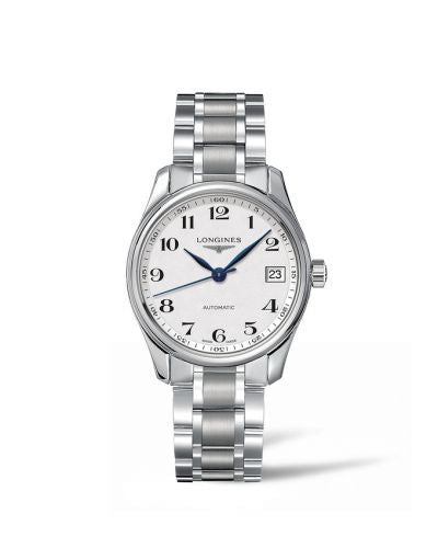 Watch Winder for watch Longines Master Collection Master Collection Date 34 Stainless Steel / Silver / Bracelet