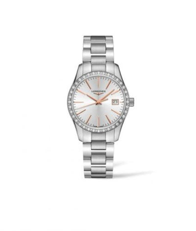 Watch Winder for watch Longines Conquest Classic Conquest Classic Quartz 34 Stainless Steel - / Silver