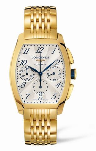 Watch Winder for watch Longines Evidenza Evidenza Chronograph Yellow Gold Bracelet