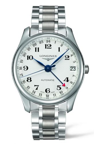 Watch Winder for watch Longines Master Collection Master Collection 42 24h Stainless Steel / Silver-Arabic / Bracelet