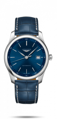 Watch Winder for watch Longines Master Collection Master Collection 40 Date Stainless Steel / Blue / Alligator