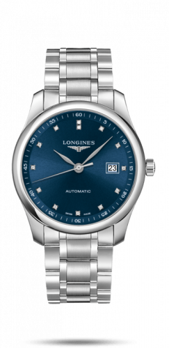 Watch Winder for watch Longines Master Collection Master Collection 40 Date Stainless Steel / Blue-Diamond / Bracelet