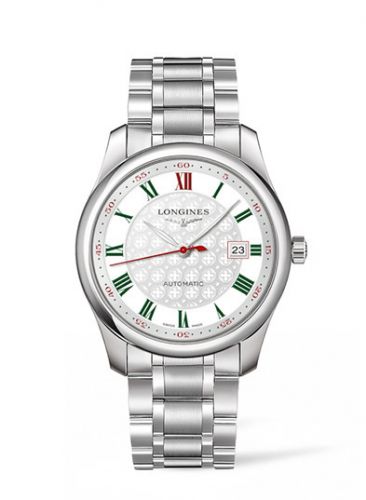 Watch Winder for watch Longines Master Collection Master Collection 40 Date Stainless Steel / Silver-Roman / Alligator / DFS