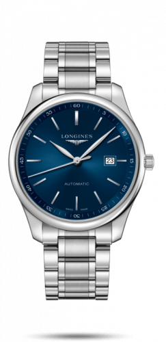 Watch Winder for watch Longines Master Collection Master Collection 42 Date Stainless Steel / Blue / Bracelet