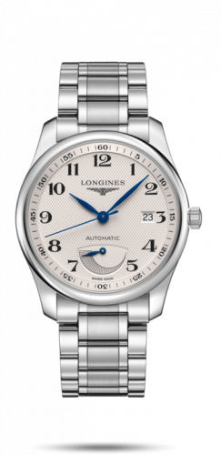 Watch Winder for watch Longines Master Collection Master Collection 40mm Power Reserve Stainless Steel / Silver-Arabic / Bracelet