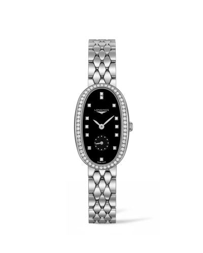 Remontoir à montres pour montre Longines Symphonette Symphonette L Diamond / Noire / Bracelet
