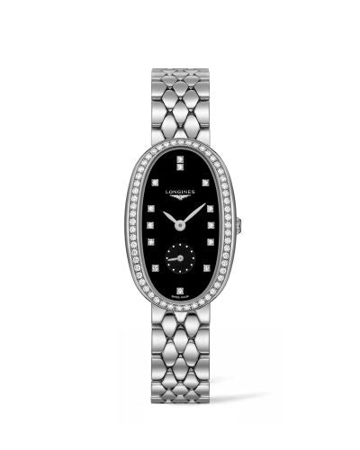 Remontoir à montres pour montre Longines Symphonette Symphonette XL Diamond / Noire / Bracelet