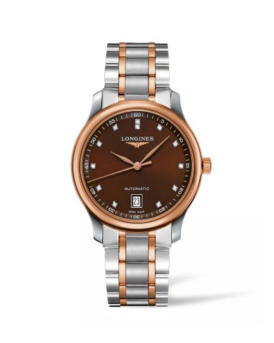 Watch Winder for watch Longines Master Collection Master Collection Date 38.5 Two Tone Rose / Brown