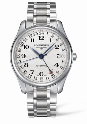 Watch Winder for watch Longines Master Collection Master Collection 42 24h Stainless Steel / Silver-Arabic / Bracelet