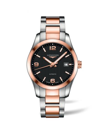 Watch Winder for watch Longines Conquest Classic Conquest Classic Automatic 40 Stainless Steel / Red Gold / Black