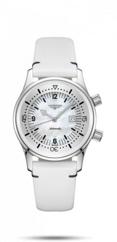 Watch Winder for watch Longines Heritage Legend Diver 36 Stainless Steel / MOP / Strap