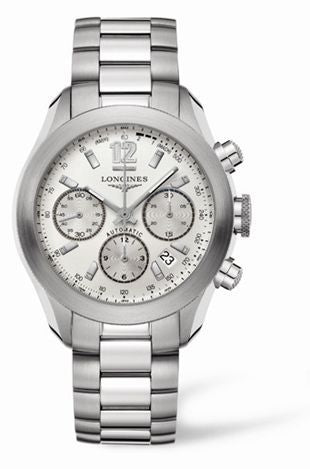 Watch Winder for watch Longines GrandeVitesse GrandeVitesse Chronograph Silver Bracelet