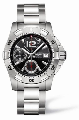 Watch Winder for watch Longines HydroConquest Hydroconquest Chronograph Tachymeter Black