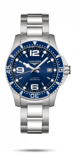 Watch Winder for watch Longines HydroConquest HydroConquest 41 Automatic Stainless Steel / Blue / Bracelet