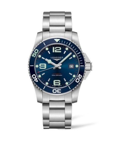 Watch Winder for watch Longines HydroConquest HydroConquest 41 Automatic Stainless Steel / Blue / Bracelet / USA