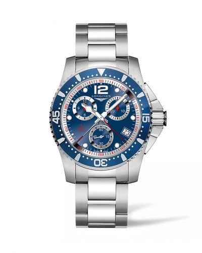 Watch Winder for watch Longines HydroConquest Hydroconquest 41 Quartz Chronograph Stainless Steel / Blue / Bracelet
