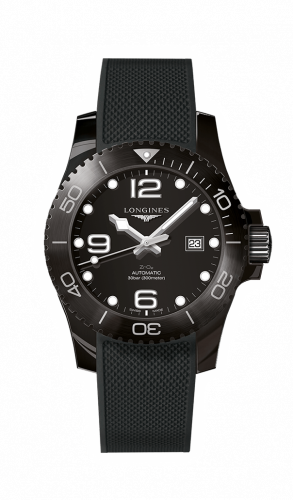 Watch Winder for watch Longines HydroConquest Hydroconquest 43 Automatic Ceramic / Black / Rubber