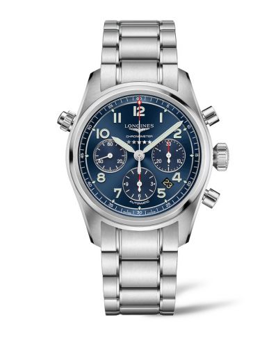 Watch Winder for watch Longines Spirit Spirit Chronograph 42 Blue / Bracelet