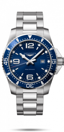 Watch Winder for watch Longines HydroConquest HydroConquest 44 Quartz Stainless Steel / Blue / Bracelet