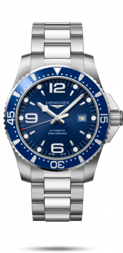 Watch Winder for watch Longines HydroConquest HydroConquest 44 Automatic Stainless Steel / Blue / Bracelet