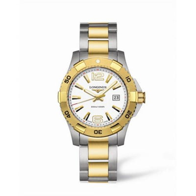 Watch Winder for watch Longines HydroConquest Hydroconquest 39 Quartz Two Tone White