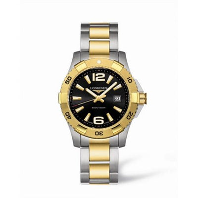 Watch Winder for watch Longines HydroConquest Hydroconquest 39 Quartz Two Tone Black