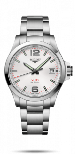 Watch Winder for watch Longines Conquest V.H.P. Conquest V.H.P. 41 Stainless Steel / Silver / Bracelet