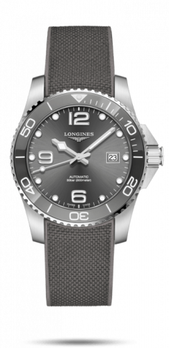 Watch Winder for watch Longines HydroConquest HydroConquest 41 Automatic Stainless Steel / Ceramic / Grey / Rubber