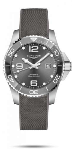 Watch Winder for watch Longines HydroConquest HydroConquest 43 Automatic Stainless Steel / Ceramic / Grey / Rubber