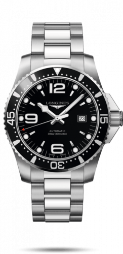 Watch Winder for watch Longines HydroConquest HydroConquest 44 Automatic Stainless Steel / Black / Bracelet